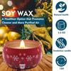 Soys Blend Wax Рождественская свеча для праздничного украшения дома, подарочный набор с временем горения 30 часов и праздничными ароматами