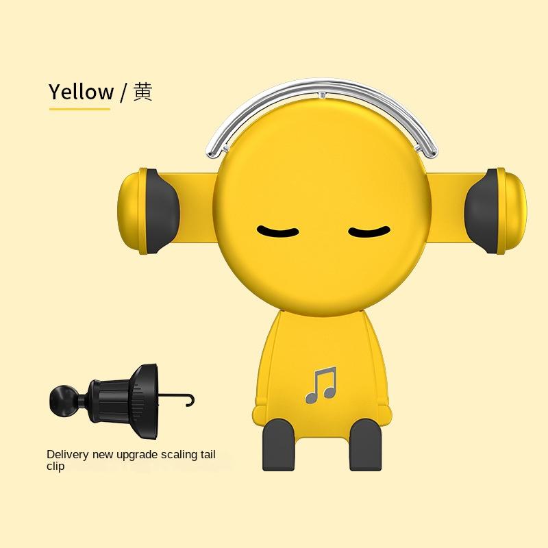 Автомобильный держатель для мобильного телефона Новый автомобильный держатель для навигации с гравитационным креплением на вентиляционное отверстие Многофункциональный автомобильный держатель для мобильного телефона Универсальный тип