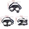 Elastic Basketball Nose Guard Black Basketball Mask Face Shield Elastic Protective Mask