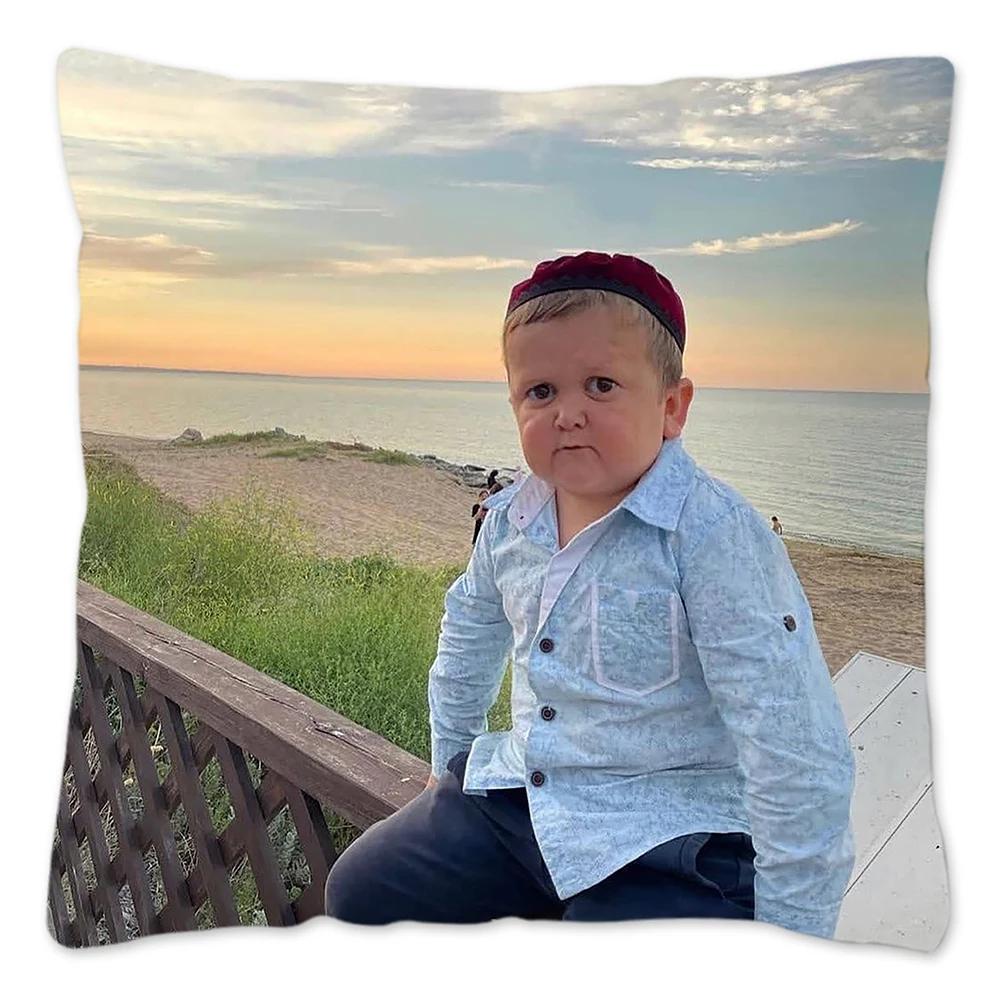 Наволочка Hasbulla Hasbullah Meme, наволочка для украшения дома, 45x45 см, 40x40 см, 50x50 см, наволочка для подушки Housses De Coussin