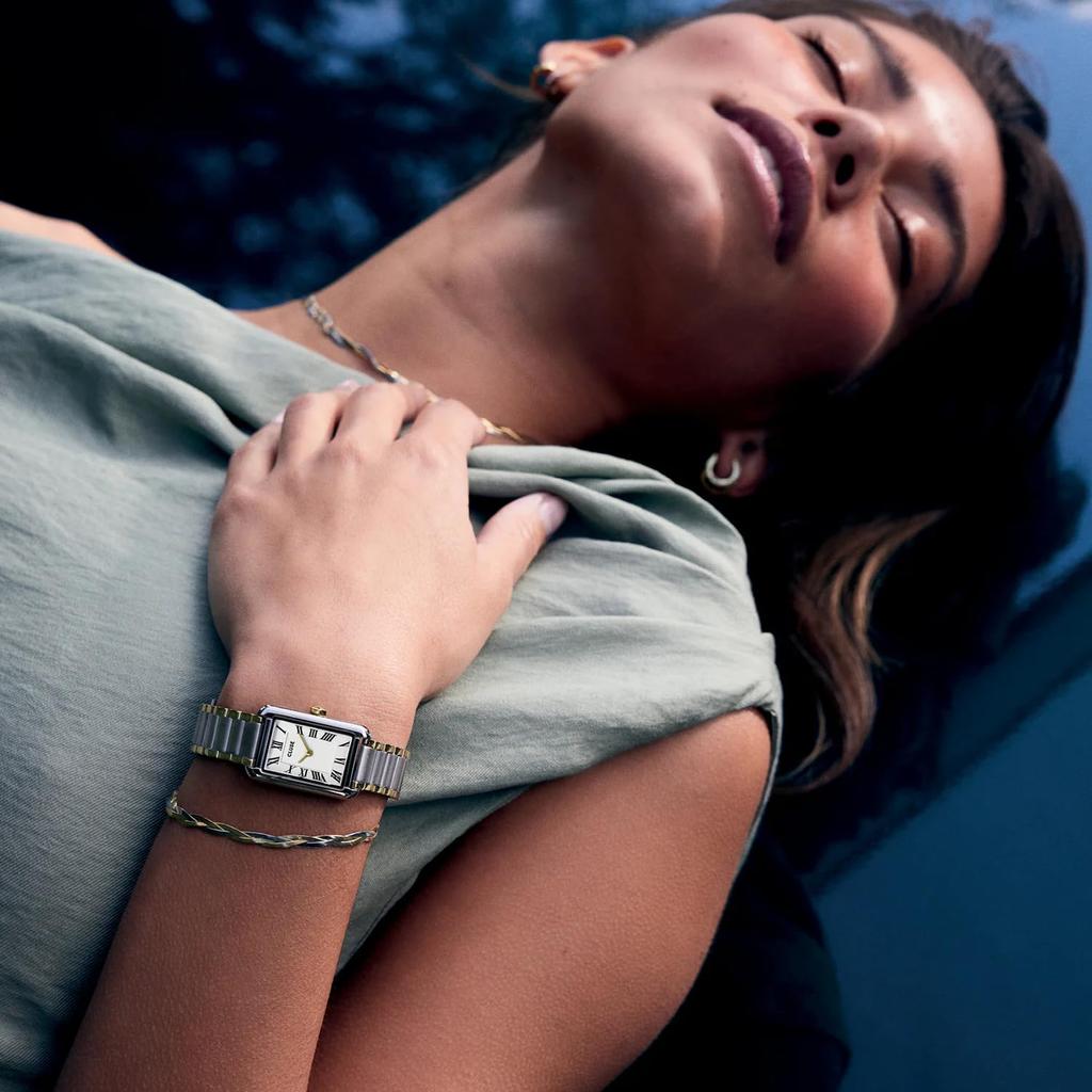 Belissena CW15003 Silver Gold Watch Women's