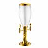 with Icicles Beer Dispenser Dual-Head Faucet Beverage Machine Creative Drink Holder  Hotel Use