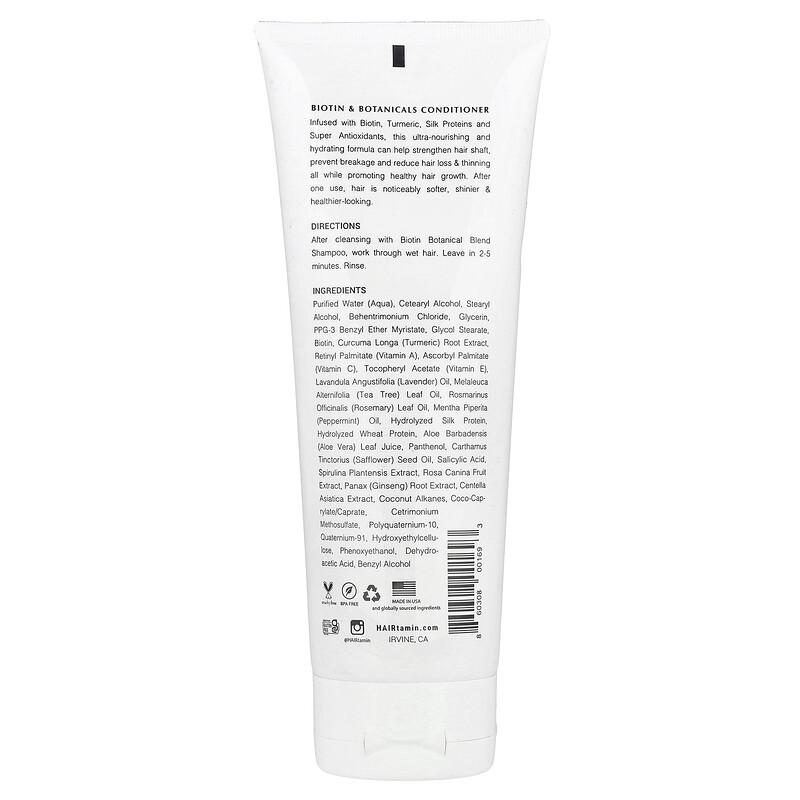 Biotin Conditioner, Botanical Blend, 7 fl oz (207 ml)