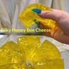 Soft Mochi Honey Cheese Squishy Fidget Toy Square Squeeze 1PC for Adults Office Desk Anxiety Relief Decor