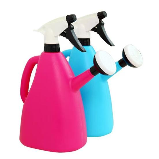 1 л лейка двойного назначения ручной распылитель бутылка для полива с душевой лейкой портативный распылитель регулируемая лейка для комнатных растений