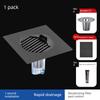 Stainless Steel Floor Drain Refurbishing Sticker Deodorizing Filter Floor Drain Core Handy Gadget Bathroom Balcony Neutral Downcomer Insect-Proof