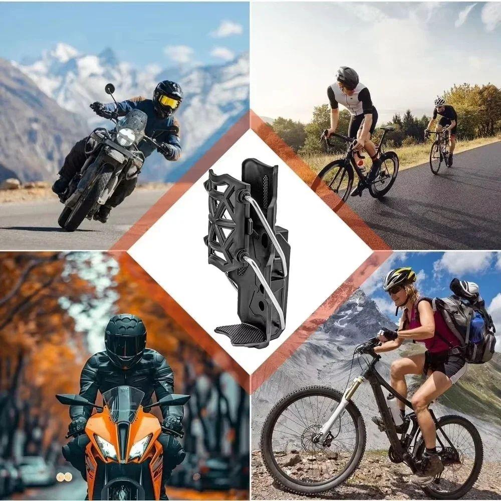 Универсальный держатель для бутылки с водой для мотоцикла, регулируемый на 360°, держатель для чашки на руль, для велоспорта MTB