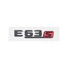 E63S logo badge car stickers for Mercedes Benz E63 refitted Eclass 6.3AMG fender side labelflag new old rear trunk displacement VT8
