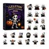 24 Day Countdown Box Halloween Ghost Advent Calendar, with Kids Board Game Accessories Figurines, Spooky Collectible Toy Set for Kids, Party