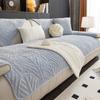 Thicken Milk Velvet Sofa Covers Non Slip Sofa Mat Winter Washable Couch Slipcovers for Living Room Solid Color Soft Sofa Towel