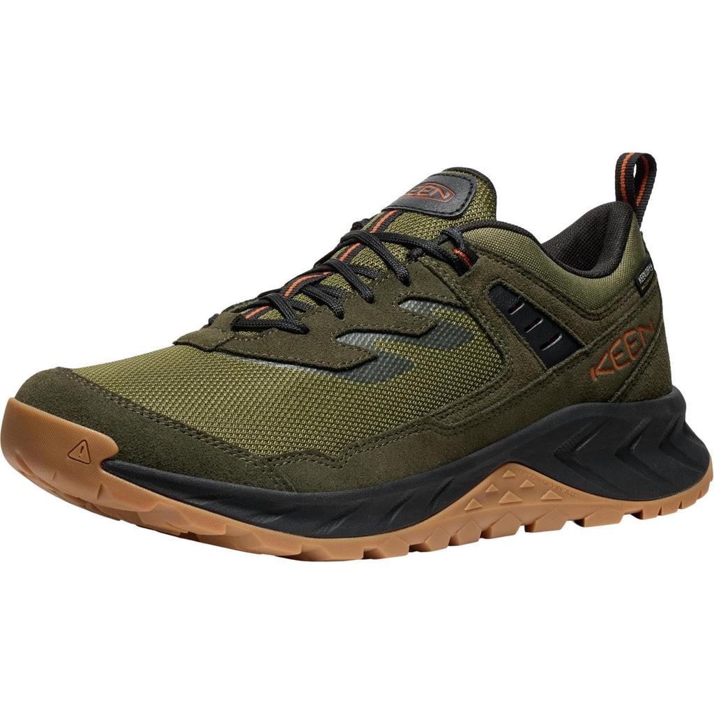 KEEN HIGHTRAIL WP High Trail Waterproof Trekking Winter Size cm Shoes, Men's, Moss/Gold Flame, 26.5