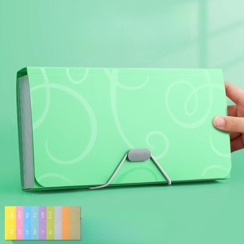 1 шт. Папка для документов с маркировкой, карман для документов с 13 карманами, папка-органайзер, папка для сортировки для квитанций-фактур, купонов, флеш-карточек