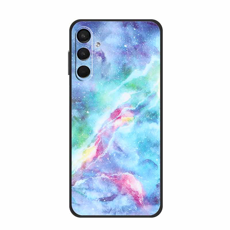 Для Samsung Galaxy M15 F15 5G Чехол Мраморный ТПУ Силикон Мягкая Задняя Крышка Чехлы для Телефона для SamsungM15 Мика Расписанный Милый Новый Coque