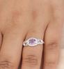 Natural Amethyst Gemstone 925 Sterling Silver Jewelry Handmade Ring Gift For Mom CZR-6-7