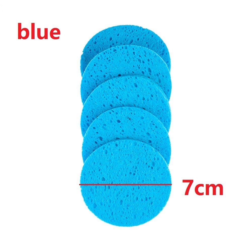 5 шт. Мягкий очищающий отшелушивающий спонж для умывания лица, мочалка для тела, очиститель для лица, компресс-пуховка