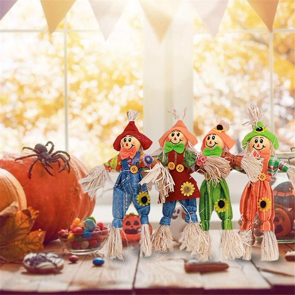 Mall For Party Home Autumn Harvest Halloween Decoration Scarecrow Home Ornament Thanksgiving Day
