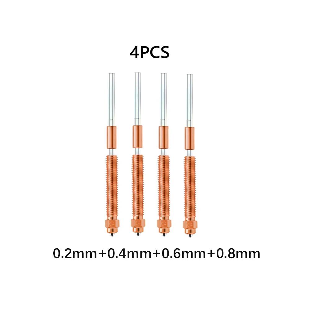 Upgrade For Creality K2 Pro Hotend Ceramic Heating Block Kit 0.4mm All-metal Integrated Quick swap Nozzle 350°C for Creality