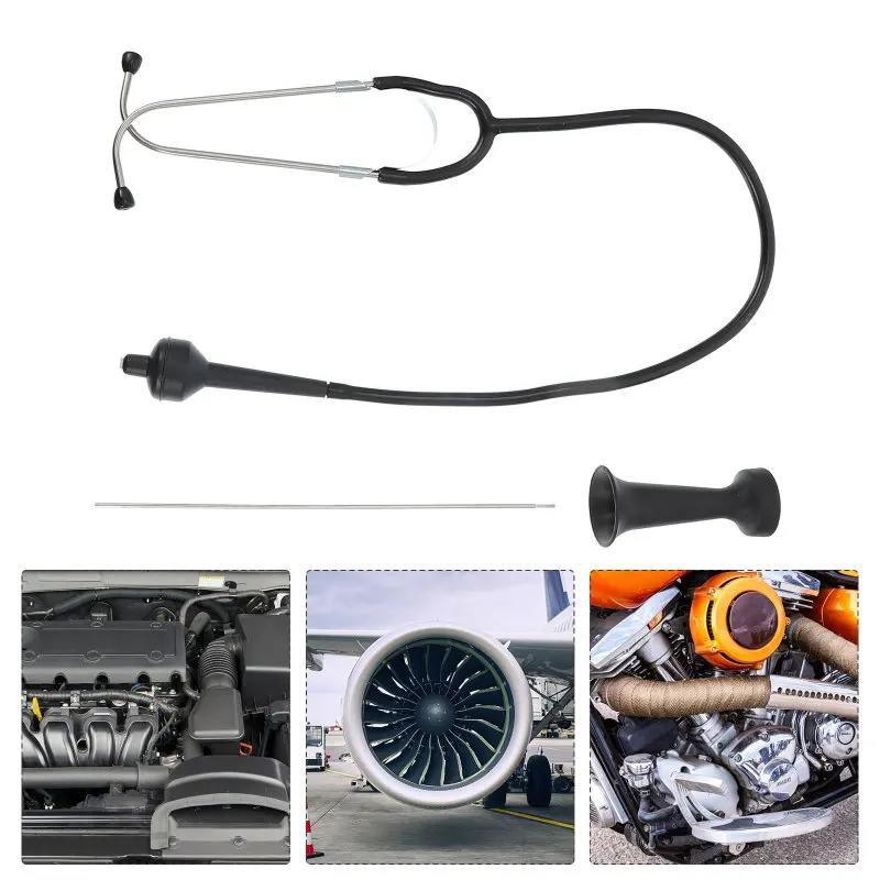 Car Stethoscope Auto Mechanics Engine Cylinder Stethoscope Hearing Tool Car Engine Tester Diagnostic Tools Car Accessories