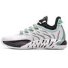 GH1 Low Alpha Durable Breathable Basketball Shoes Men Sneakers White Black Green 112041103-1