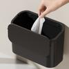 Dual-Purpose Swing-Top Trash Can Portable Wall-mounted Garbage Can  Dressing Table