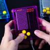 Electronic 7-Pixel Game Console Making DIY Kit 51 Microcontroller Puzzle Game for Electronic Enthusiasts to Learn Soldering DIY