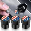 4 ШТ. Колпачки для воздушных клапанов шин автомобильных колес для футбола, наклейки для автомобилей, мотоциклов, авто, универсальные наклейки, аксессуары, сувенир, подарок для мужчин, женщин