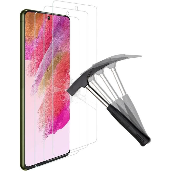 Защитное стекло - Samsung - Galaxy S21 FE 5G - Твердость 9H - Устойчивое к царапинам - 3 шт.