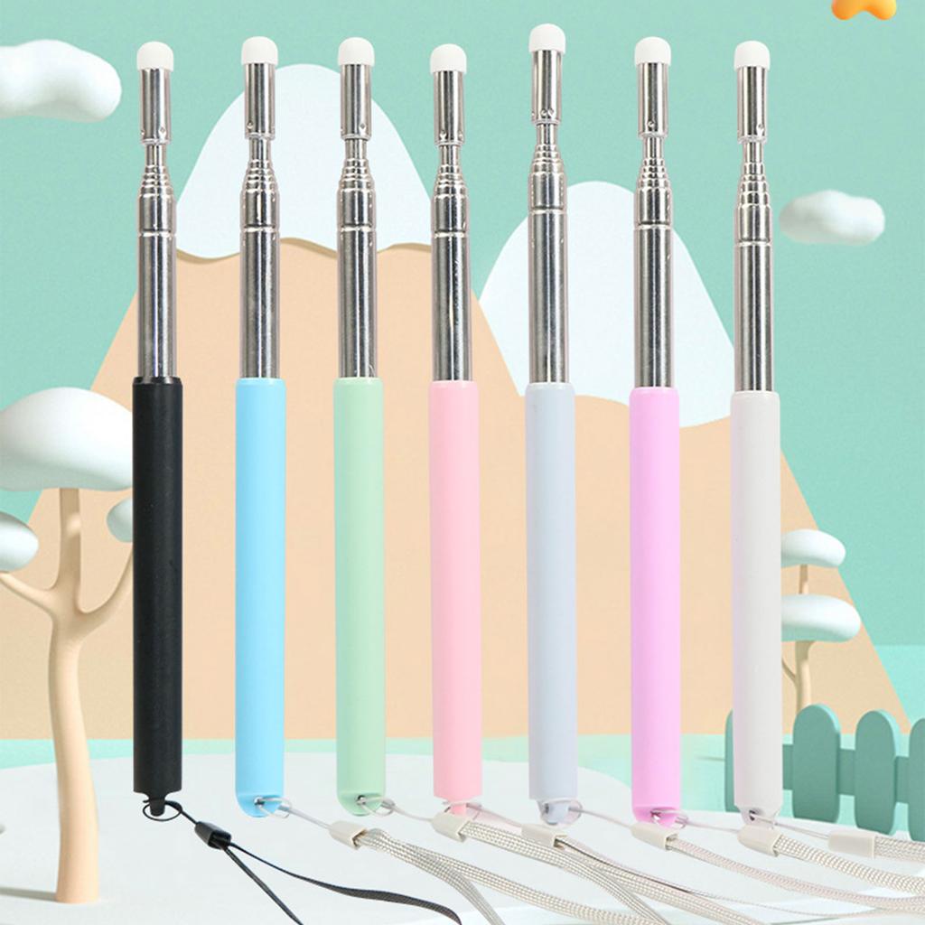 Выдвижная ручная указка для учителя Мини-телескопическая указка для обучения Указатели для белой доски для ручного презентатора Класс