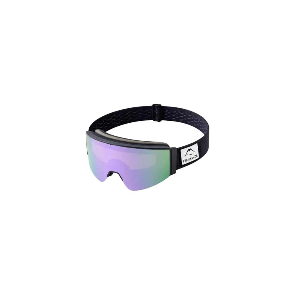 Fujikaze SNG-03 Heated Goggles Anti-Fog REVO Mirror 99% UV Protection for Snowboarding Skiing Winter Sports Ice Pink