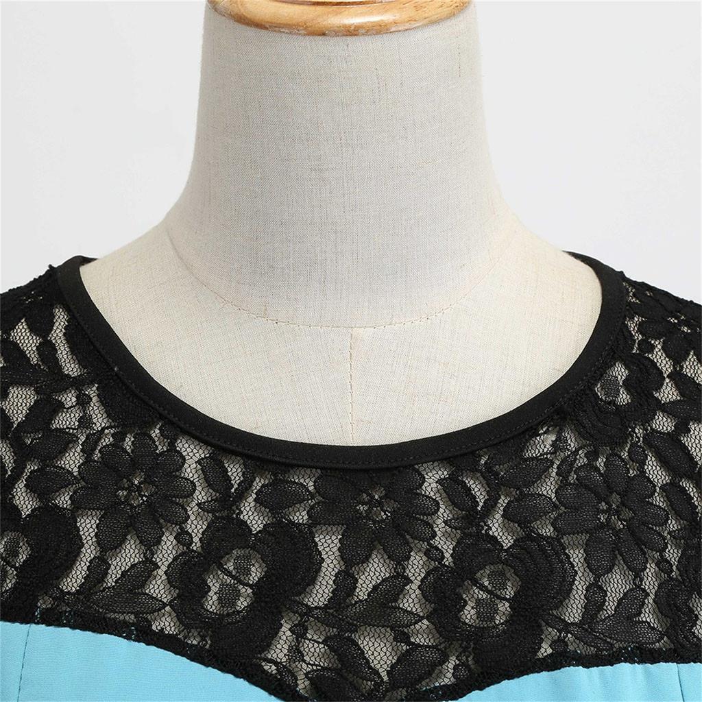 Женское винтажное кружевное платье без рукавов 1950-х годов в стиле ретро, однотонное вечернее платье для выпускного вечера