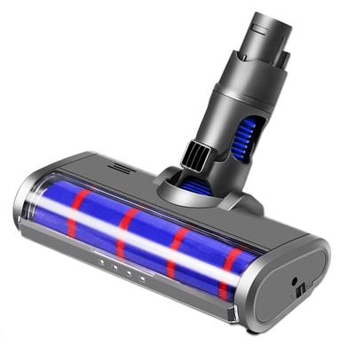 Электрическая турбо-роликовая щетка для Dyson V6 DC58 DC59 DC61 DC62 Быстросъемная щетка со светодиодной подсветкой для ковров с твердым полом