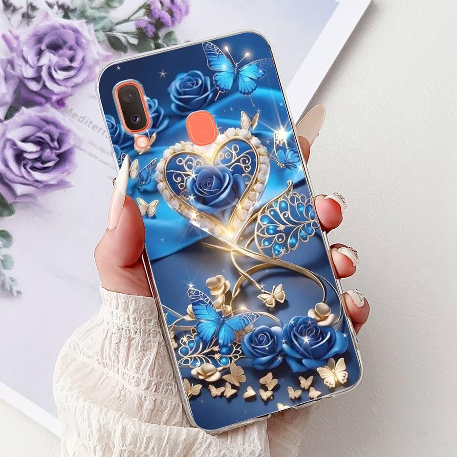 Чехол для Samsung Galaxy A20e SM-A202F Популярный Модный Расписной Чехол Мягкий Силиконовый Чехол для Телефона Для Samsung A20e A202F Fundas Coque