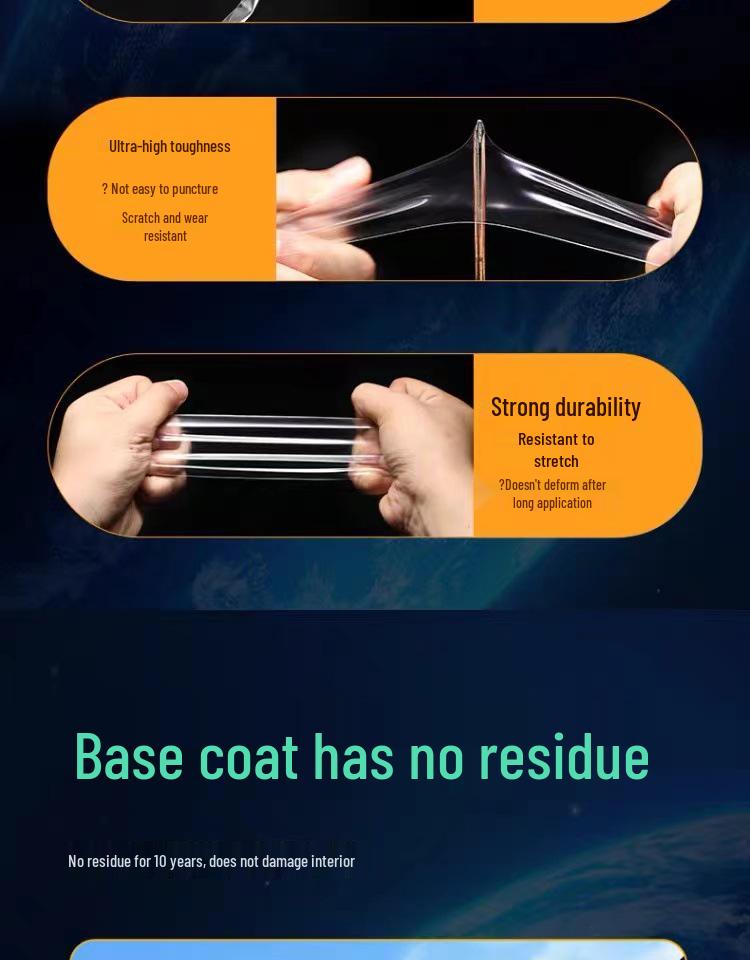Transparent Interior Film for BYD Seal EVI Console Screens - Fits 25 Models