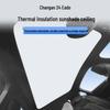 Электростатическая солнцезащитная шторка для Changan Eado 2024: Теплоизоляция, Защита от солнца, Приватность и Непрозрачность.