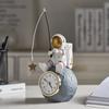 Creative Ins Astronaut Clock Student Children Desktop Clock Modern Simple Boy Room Bedside Small Ornaments