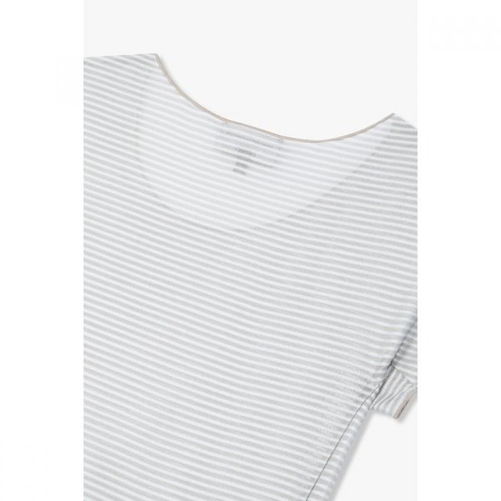 Emporio Armani Women STripe Rayon T shirT A525126512
