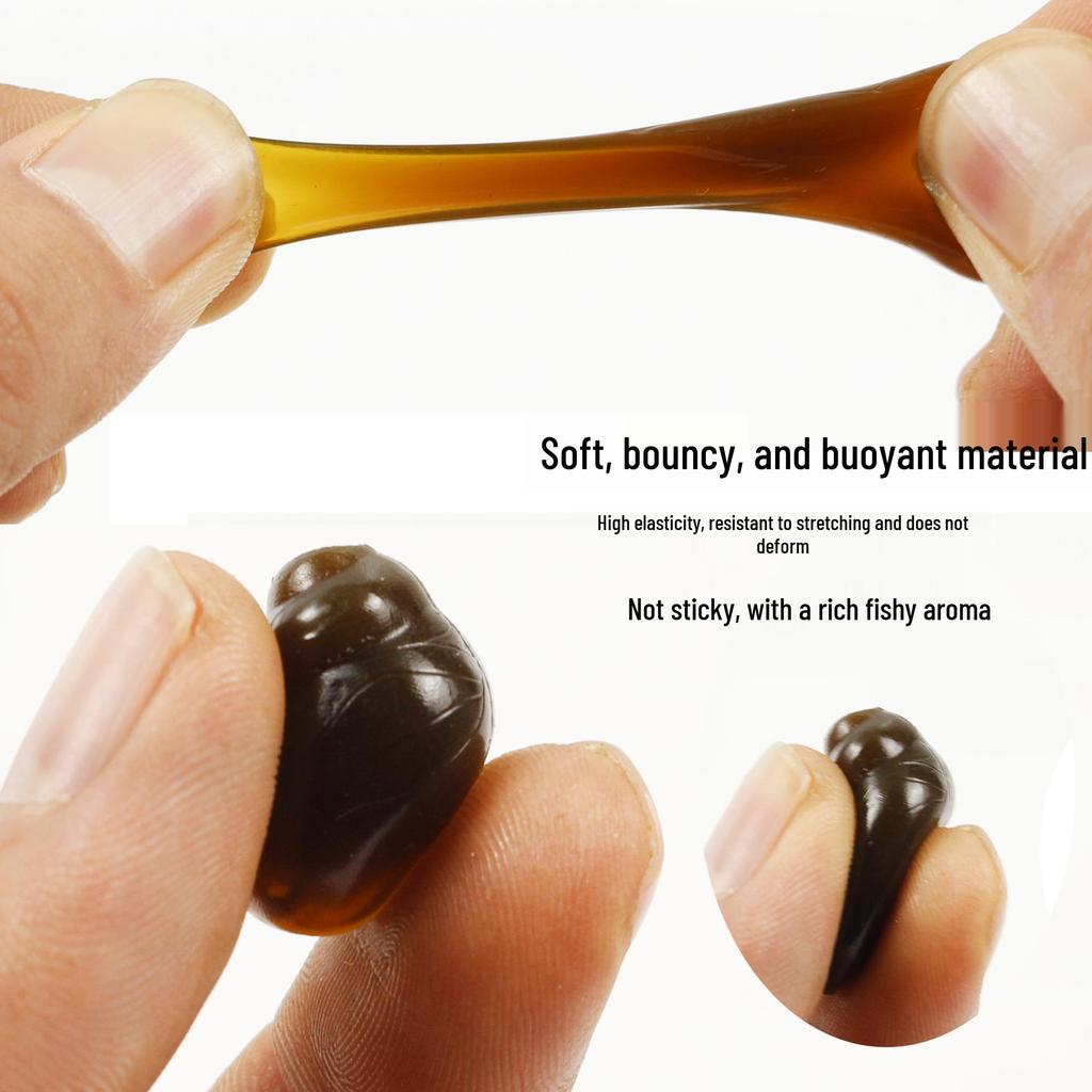 Hunt High Бионическая приманка для ловли белого амура – Мягкая приманка в форме улитки с рыбным запахом