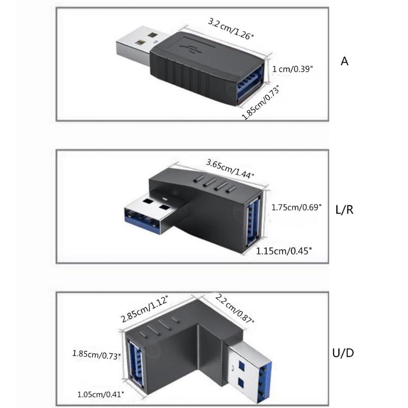 USB 3.0/USB 2.0 Папа на USB 3.0/USB 2.0 Мама Адаптер OTG USB на USB Адаптер USB Разъем 10 Гбит/с Кабель-удлинитель данных