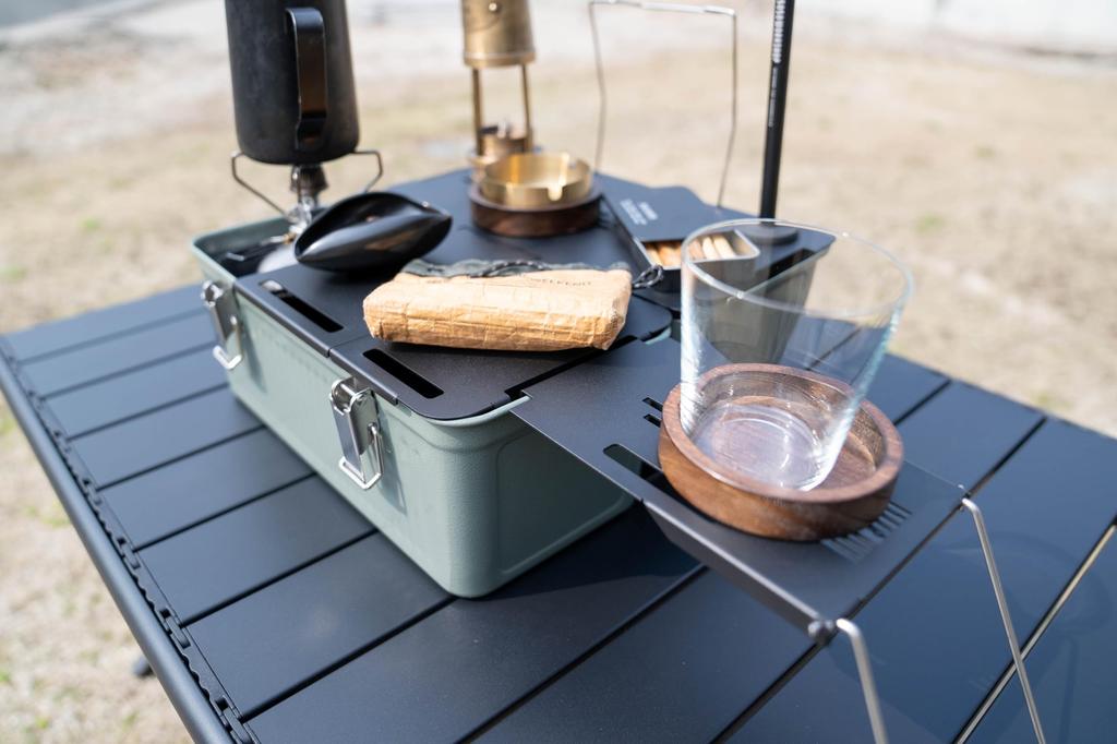 Настольный набор железный ланч-бокс Stanley (9.4л) (Набор из 6 предметов) (Столик)