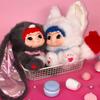 Wakuku V2 Fox & Bunny Trick Or Treat Series Vinyl Doll Suprise Bag Keychain Trendy Toys Mystery Box  Gifts