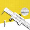 Marking Measuring Ruler Measuring Tool Marking Vernier Caliper 0-200mm Parallel scribe caliper
