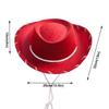 Cosplay Costume Cowboy Hat Cowboy Accessory Bachelorette Party Hat Funny Cowgirl Hat  Women