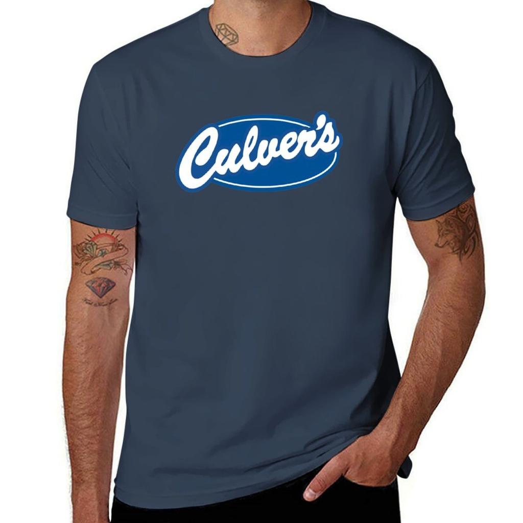 Culver&x27;s Logo 2 T-Shirt Work Wear Lightweight Tee