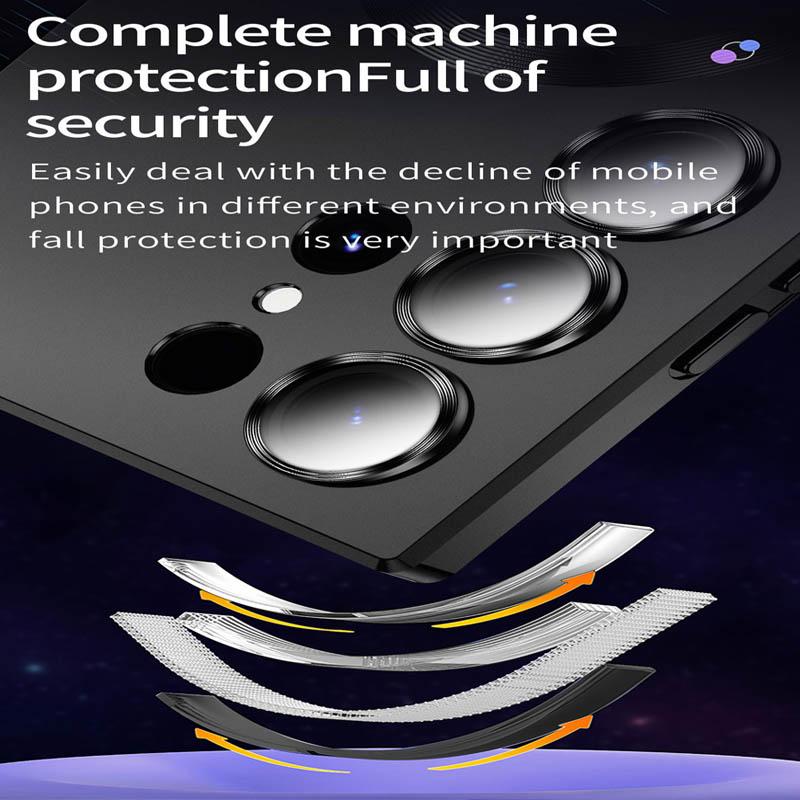 Роскошный магнитный чехол For Magsafe для Samsung Galaxy S25 FE S24 S23 S22 Ultra S21 Plus S25 Edge Беспроводная зарядка Ударопрочный чехол