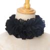 Layered Mesh Puffy Collar Tulle Scarf Palace Neck Ruff Collar Decorative Fake Collar Necklace Clown Cosplay Costume Props