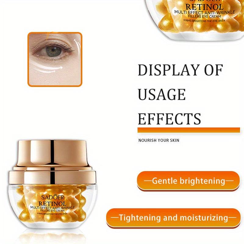 Увлажняющий крем для кожи вокруг глаз с ретинолом многофункционального действия Увлажняет кожу Предотвращает сухость Ежедневный уход за кожей вокруг глаз Подходит для всех типов кожи