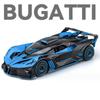 Новый 1:24 Модель спортивного автомобиля из сплава Bugatti Bolide, литые металлические игрушечные транспортные средства, модель автомобиля высокой симуляции, коллекция, детская игрушка, подарок