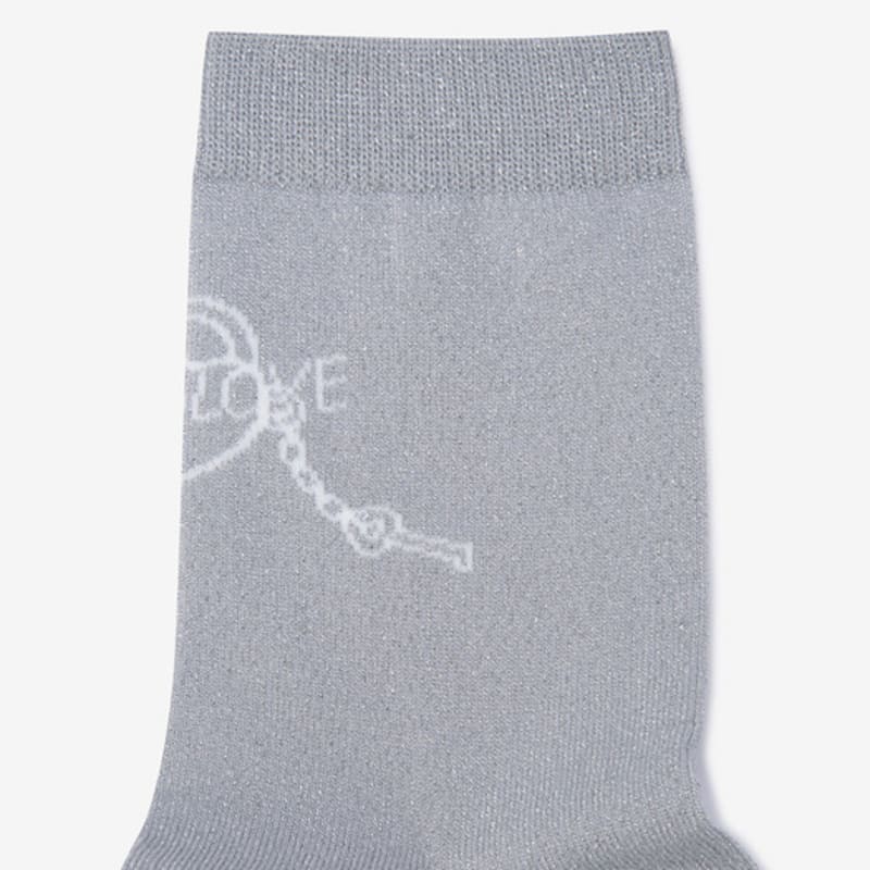 ZOOC Lauren Jung Графические металлические носки SI_Z254PHN719