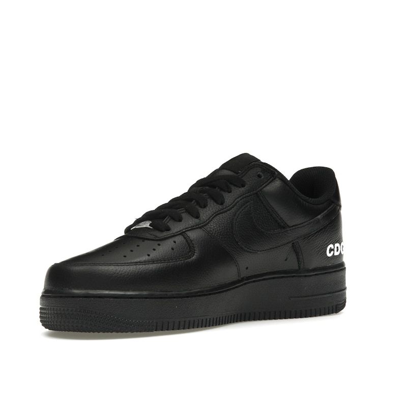 BLACK Comme Des Garçons X Nike Air Force 1 Low Retro Black Dover Street Market Exclusive Unisex Sneakers IB9949-001