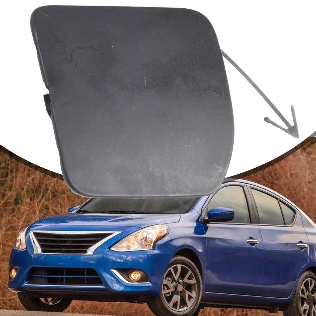 Подходит для Nissan для Versa Sedan 2015-2019 Заглушка буксировочного крюка переднего бампера